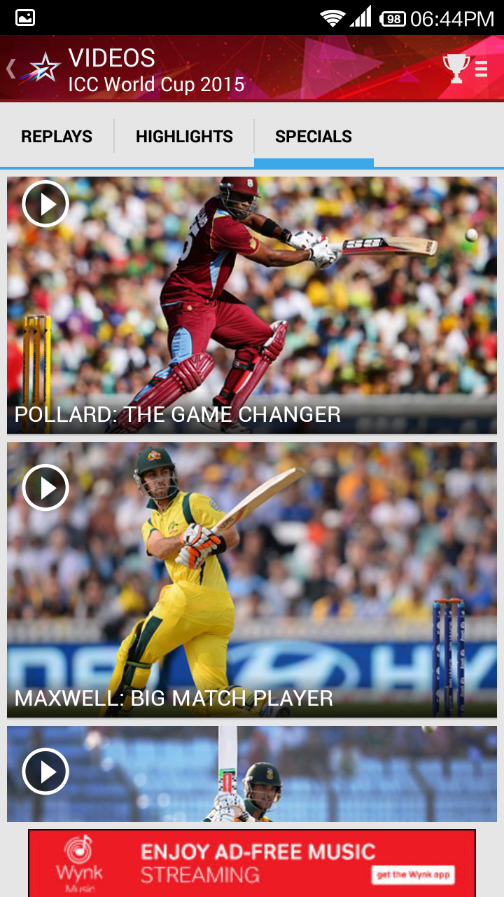 Apps to watch online ipl