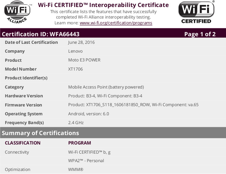 Moto-E3-Power-WiFi-certificate